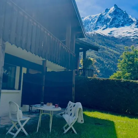 Cozy With Garden Parking And Mont-blanc View Appartement Chamonix